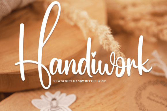 Handiwork: A Modern Handwritten Font with Timeless Appeal