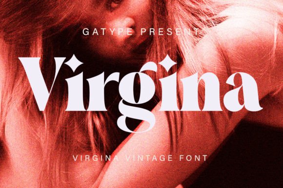 Virgina: A Friendly Serif Font for Modern Creativity